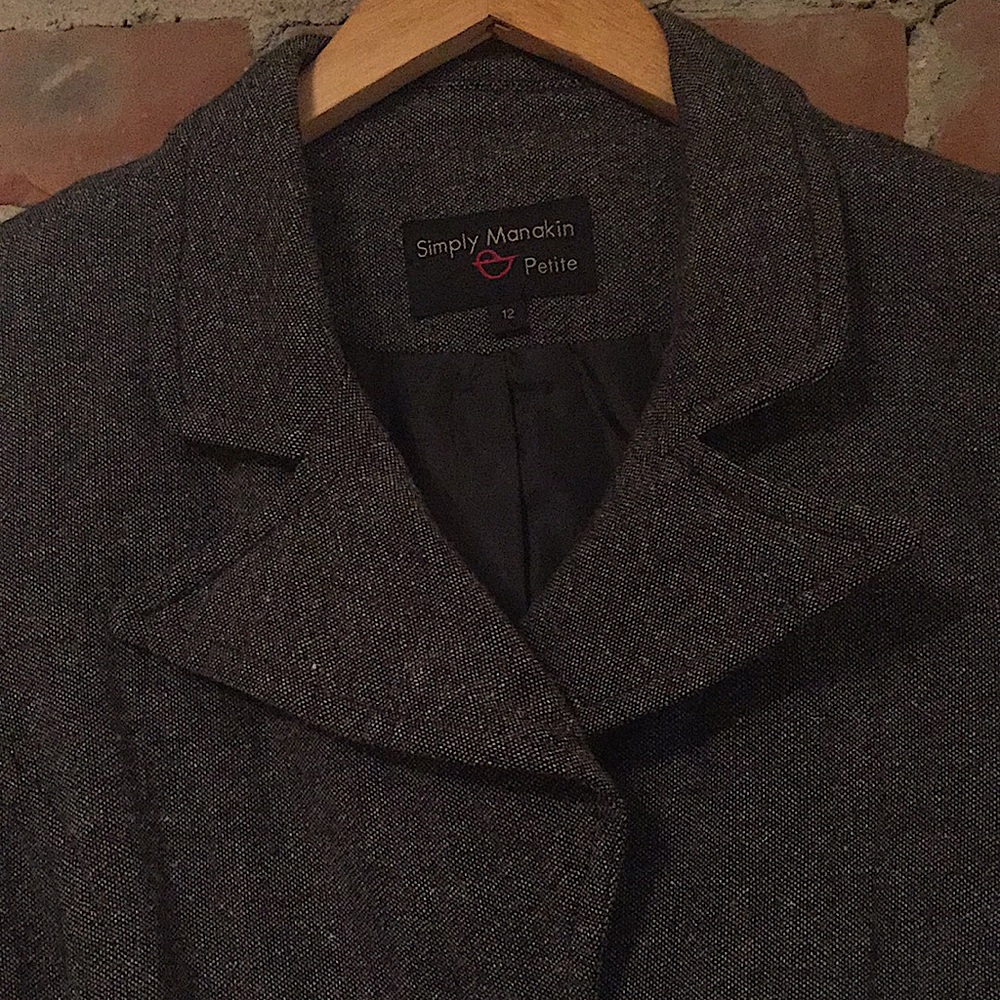 55% Wool Short Jacket - Picture 2 of 6